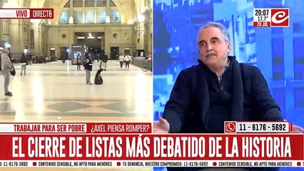 Guillermo Moreno: "Hay que respetar las costumbres y tradiciones"