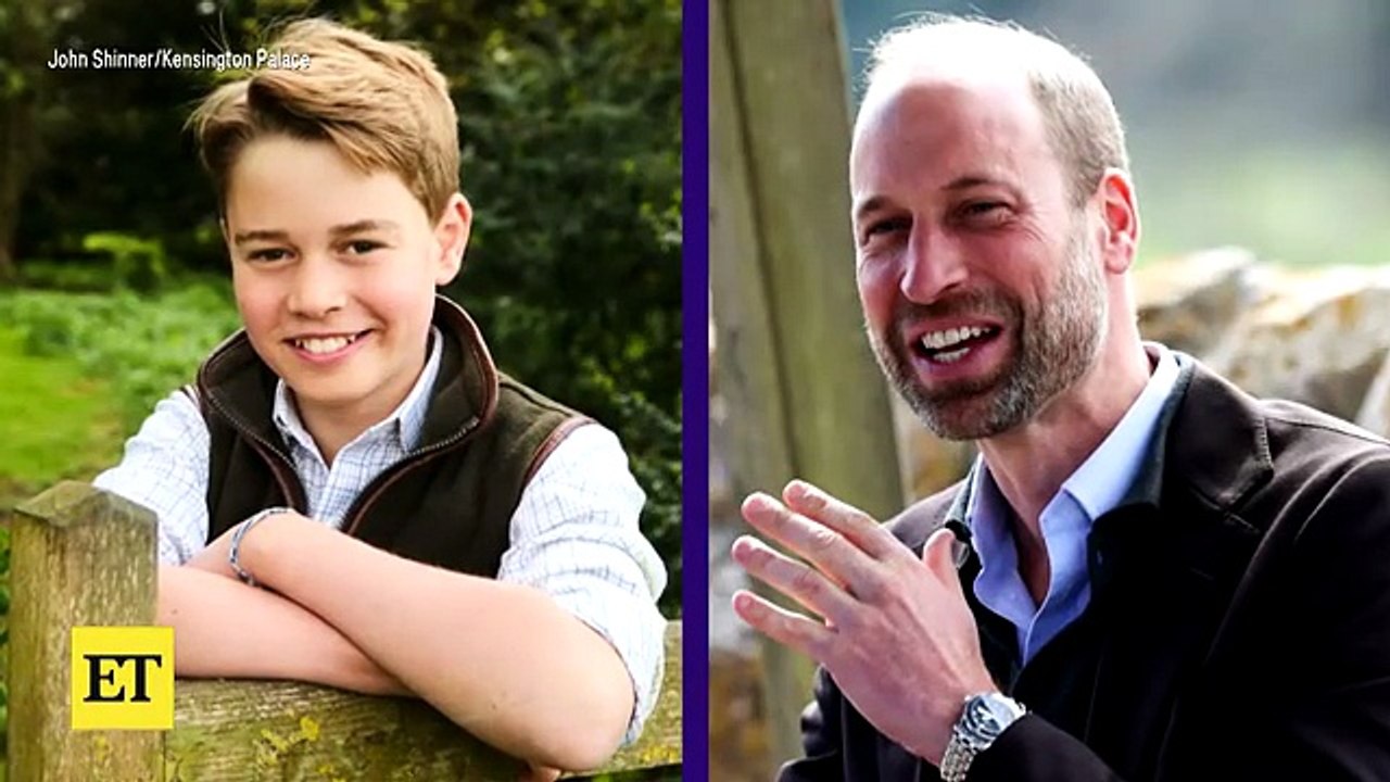 Prince George Is Dad William's TWIN on 12th Birthday