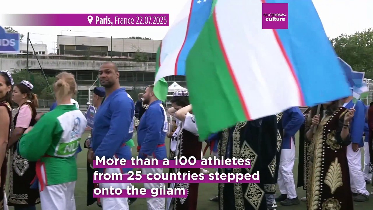 International Kurash Tournament: Under the Eiffel Tower, an ancient sport takes centre stage