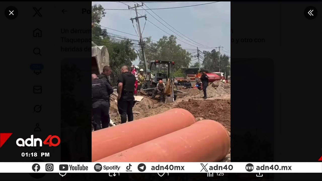 🚨¡Última Hora! Derrumbe en una obra en Tlaquepaque deja un trabajador  muerto