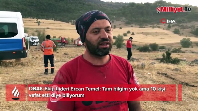 Eskişehir'deki orman yangınında 10 şehit! 'Gidelim dedik müdahale ediyorlardı'