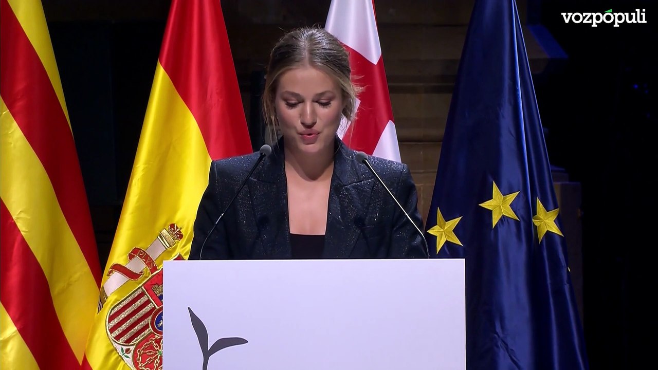 Leonor destaca a los premiados: "Abordáis la complejidad del mundo y la transformáis en soluciones"