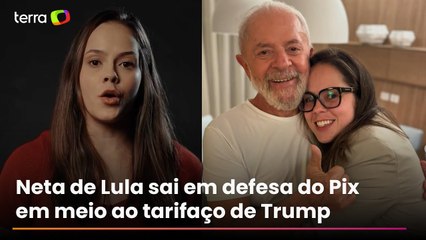 Neta de Lula usa as redes sociais para criticar Trump e Bolsonaro: 'A casa vai cair'