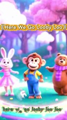 Here We Go Looby Loo | Fun Action English Rhyme for Kids