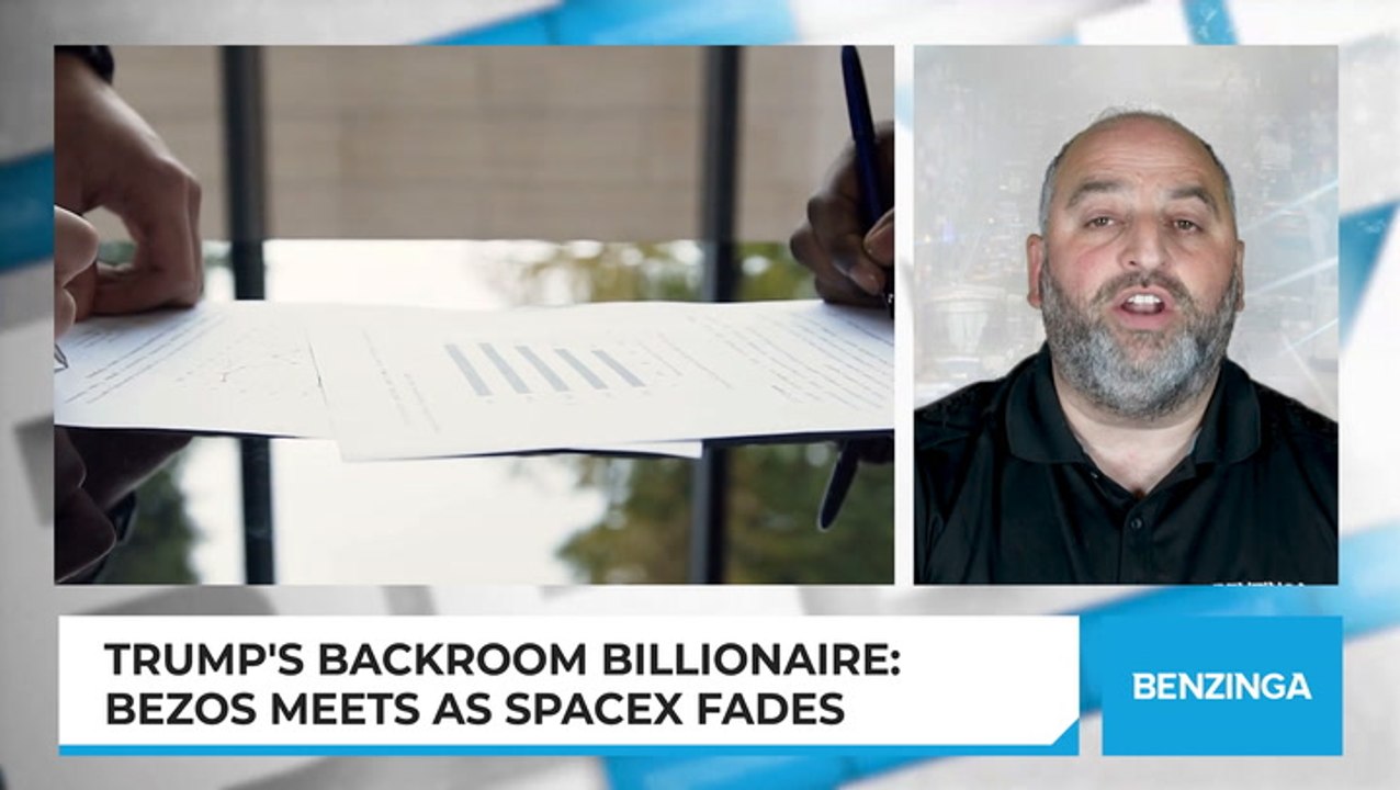 Trump's Backroom Billionaire: Bezos Meets As SpaceX Fades