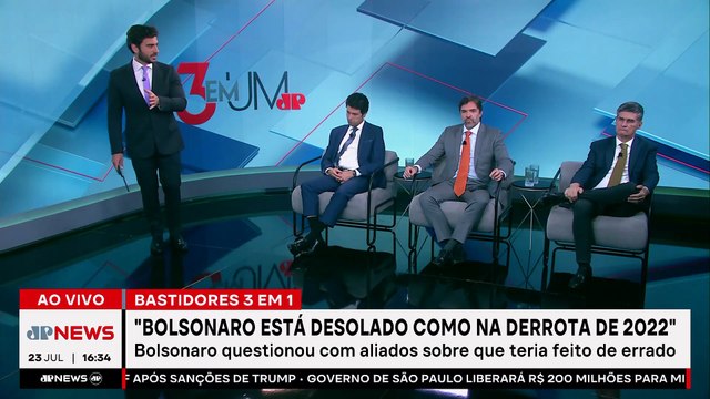 “Não discordo das cautelares, mas acho que não houve descumprimento”, diz Piperno sobre Bolsonaro