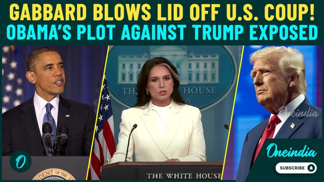 Tulsi Gabbard UNMASKS U.S. COUP! Clinton’s Mental Health, Obama’s Intel Plot Against Trump Exposed
