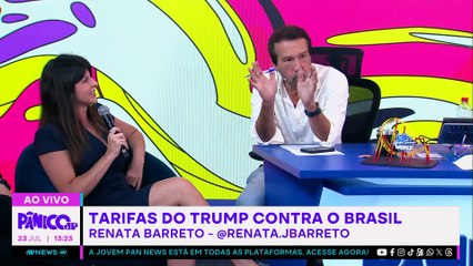 BRASIL EM GUERRA COM OS EUA?! RENATA BARRETO SOLTA BOMBA SOBRE TARIFAÇO DE TRUMP