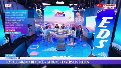 Peyraud-Magnin : « Jamais la haine ne devrait avoir sa place dans ce sport » - Foot - Euro (F) - Bleues