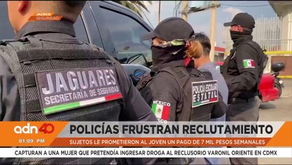 Rescatan a joven de ser reclutado por el crimen organizado en central de Tlaquepaque
