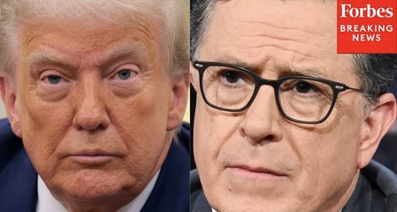 'Edward R. Murrow Rolls Over In His Grave': Dem Lawmaker Accuses Trump Of Cancelling Colbert