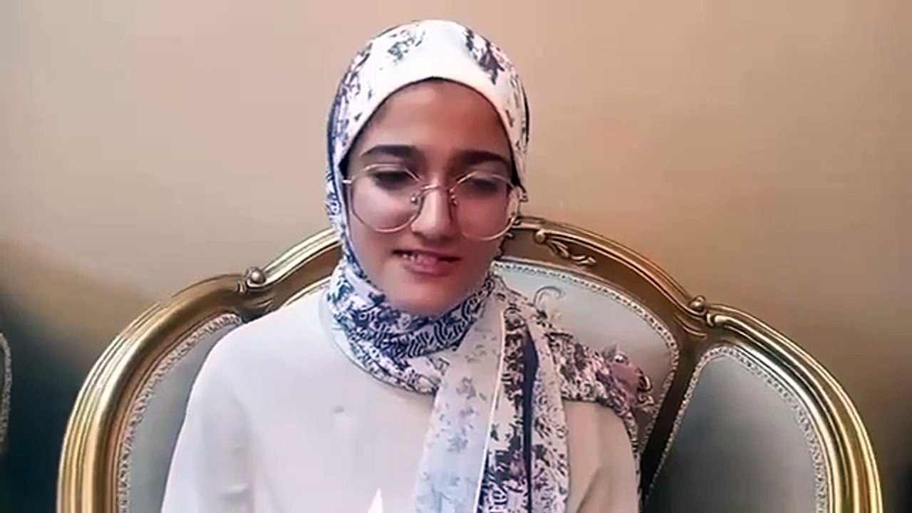 لقاء خاص مع  الطالبة سلمى أحمد الحاصلة على المر...