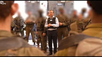 Il presidente israeliano visita Gaza per la prima volta da inizio guerra