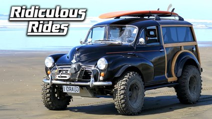 Morris Minor Converted To 4x4 Off-Road Beast