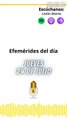 Efemérides | Jueves 24 de Julio 2025