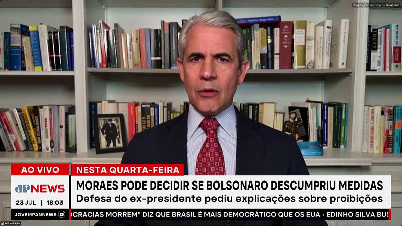 Alexandre de Moraes pode decidir se Jair Bolsonaro quebrou medidas cautelares ainda hoje