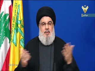 20200929 كلمة السيد حسن نصر الله حول آخر التطورات السياسية