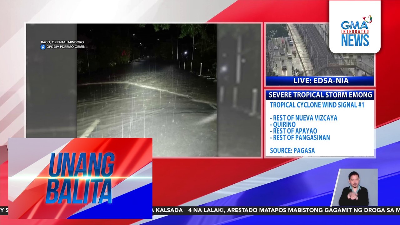 Ilang kalsada, hindi madaanan ng maliliit na sasakyan dahil sa baha | Unang Balita