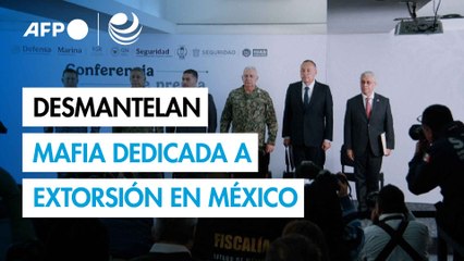 Desmantelan mafia dedicada a la extorsión en el centro de México