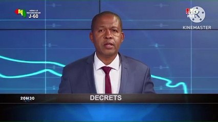 Décret du président de la transition général Mamadi Doumbouya