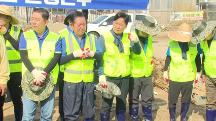 민주당 지도부, 경기 가평 방문…수해복구 지원 / YTN