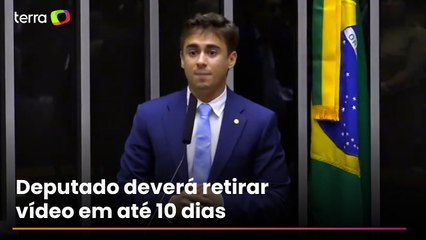 Nikolas Ferreira é condenado a pagar R$ 10 mil a artista por vídeo difamatório