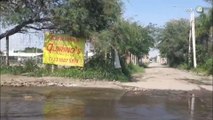 No está lloviendo y la calle está inundada otra vez en Tlaquepaque