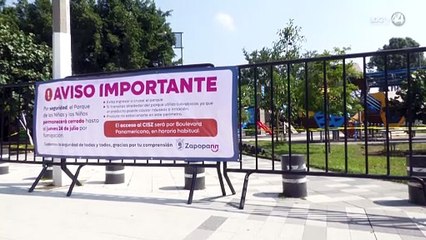 Por plaga de polilla, Zapopan cierra el paso al Parque de las Niñas y los Niños