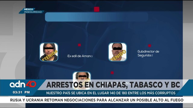 México, entre los países más corruptos: crece la colusión entre crimen organizado y funcionarios