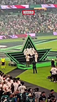 ¡UNA BELLEZA! 🥲Así sonó el himno nacional previo al inicio del All Star Game. ¡Vengaaaa!