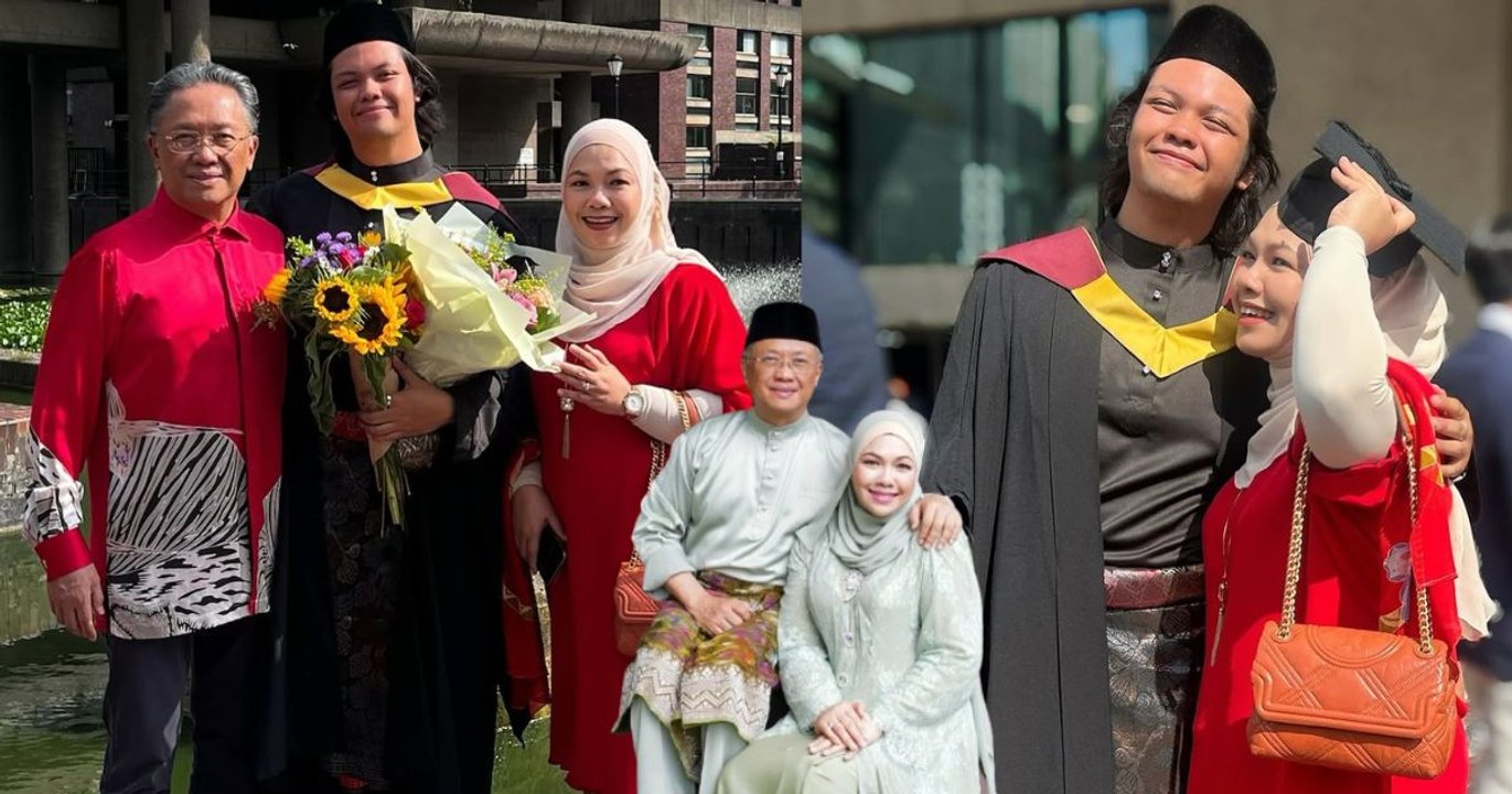 Anak Bekas Pembaca Berita NTV7 Sebak Anak Genggam Ijazah Di London!