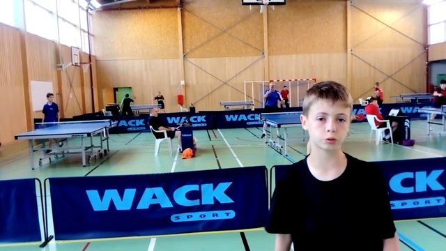 Tournoi de Tennis de Table à Nogent le 17/6/18 - Tournoi National B