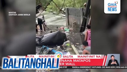 Brgy. San Jose, binaha matapos gumuho ang river wall | Balitanghali
