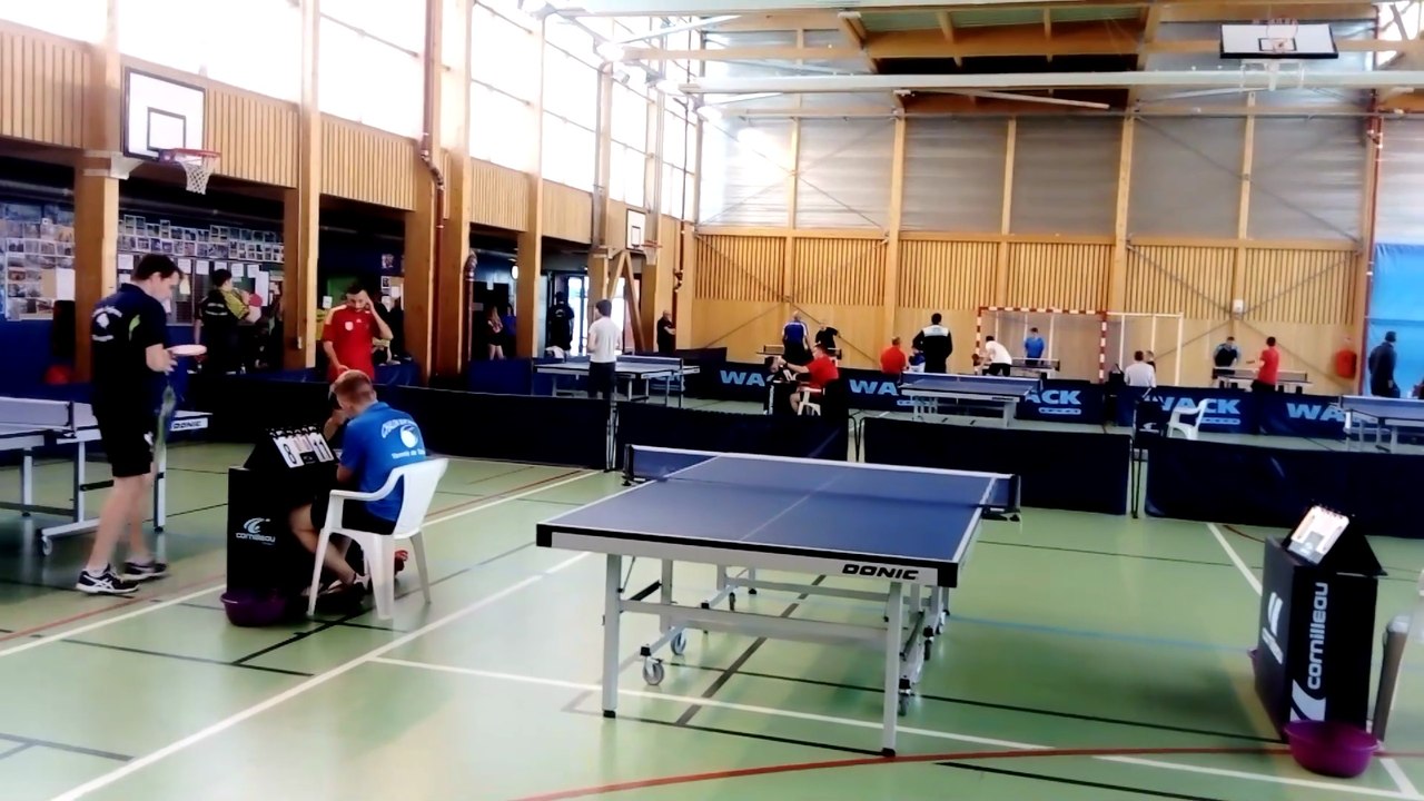 Tournoi de Tennis de Table à Nogent le 17/06/18 - Tournoi National B