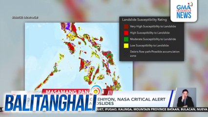 DOST at DENR - Ilang rehiyon, nasa critical alert dahil sa baha at landslides | Balitanghali