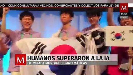Humanos se imponen a la IA en la Olimpiada Internacional de Matemáticas