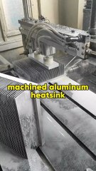 machined aluminum heatsink