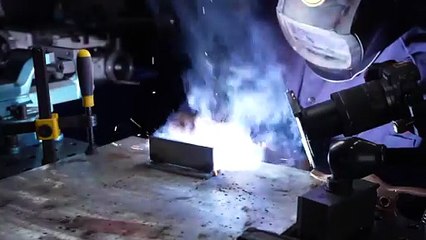 Flux Core Welding w Gas Dual Shield FCAW Basics