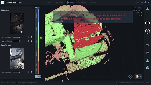 3D Laser Scanners Have Evolved Creality Raptor Pro