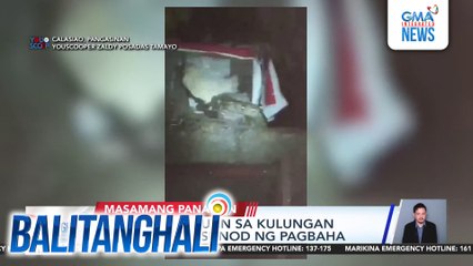 Sawa, natagpuan sa kulungan ng manok kasunod ng pagbaha | Balitanghali