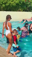 Best Water Park Swimming Pool And Water Slide AquaWorld Dream Holiday🧜‍♀️ #swimmingpool #aguaworld