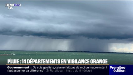 Goutte froide: 14 départements sont placés en vigilance orange pluie et orages