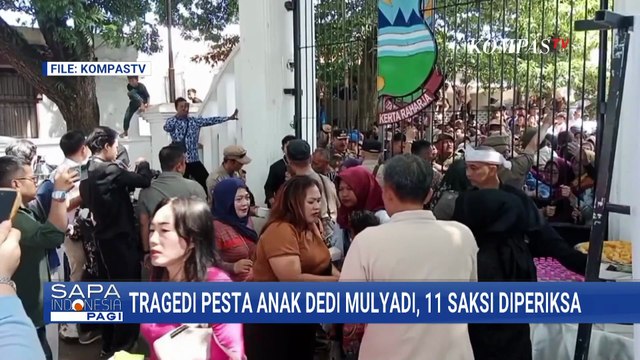 Usut Tragedi Pesta Nikah Anak Gubernur Jabar, Kompolnas akan Periksa Dedi Mulyadi? | SAPA PAGI
