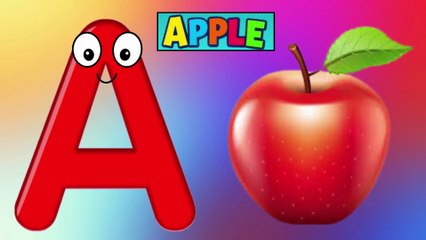 ABC Song with Two Words for Each Letter  Fun & Easy Alphabet Phonics for Kids