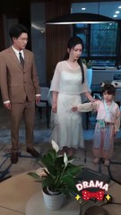 The little girl in the fairy world has magical power.