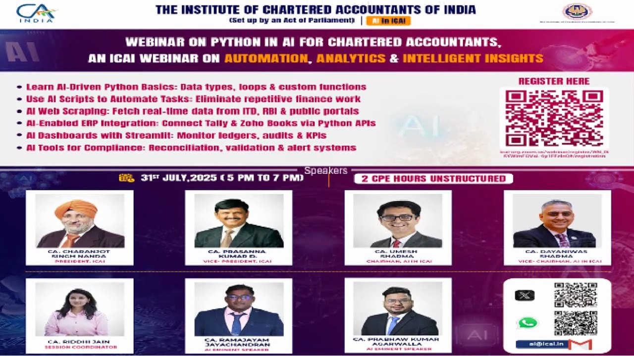 An AI in ICAI Initiative on Automation, Analytics & Intelligent Insights