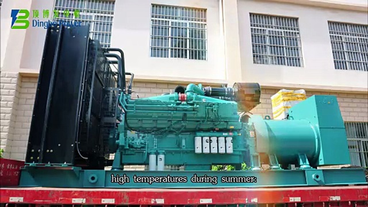Several Tips on Generator Maintenance in High Temperatures during Summer