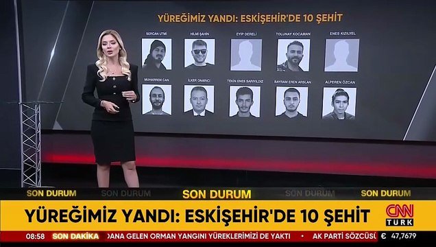 Eskişehir Orman Yangınında Şehit Düşenlerin Kimlik Bilgileri!