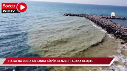 Ne müsilaj ne yosun! Denizdeki köpüğün ne olduğunu kimse anlamadı