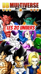 Les 20 univers de Dragon Ball Multiverse, quel est ton préféré ???